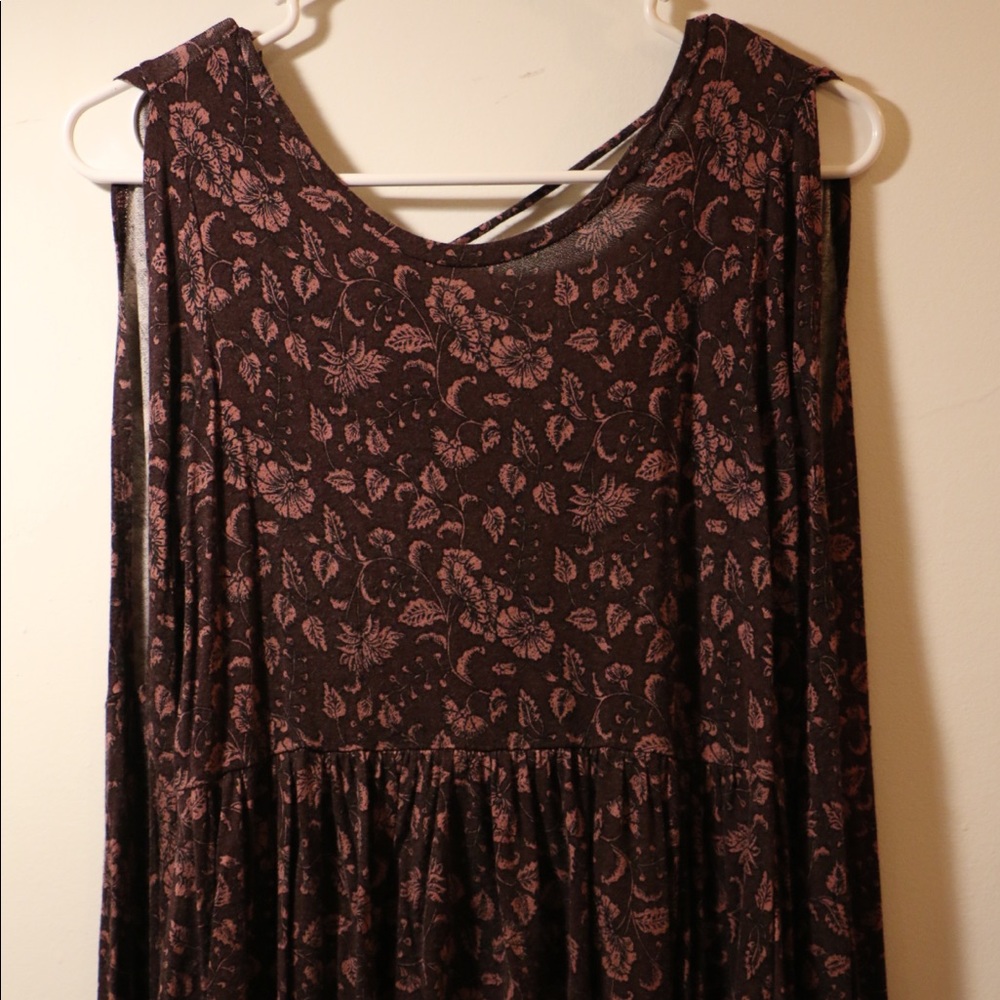 Bell Sleeve/ Cold Shoulder floral top